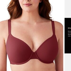 NWOT Wacoal Shape Revelation Shallow Top Contour Bra